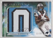 2021 Origins Rookie Jumbo Jerseys Turquoise 11/15 Terrace Marshall Jr 0l0l