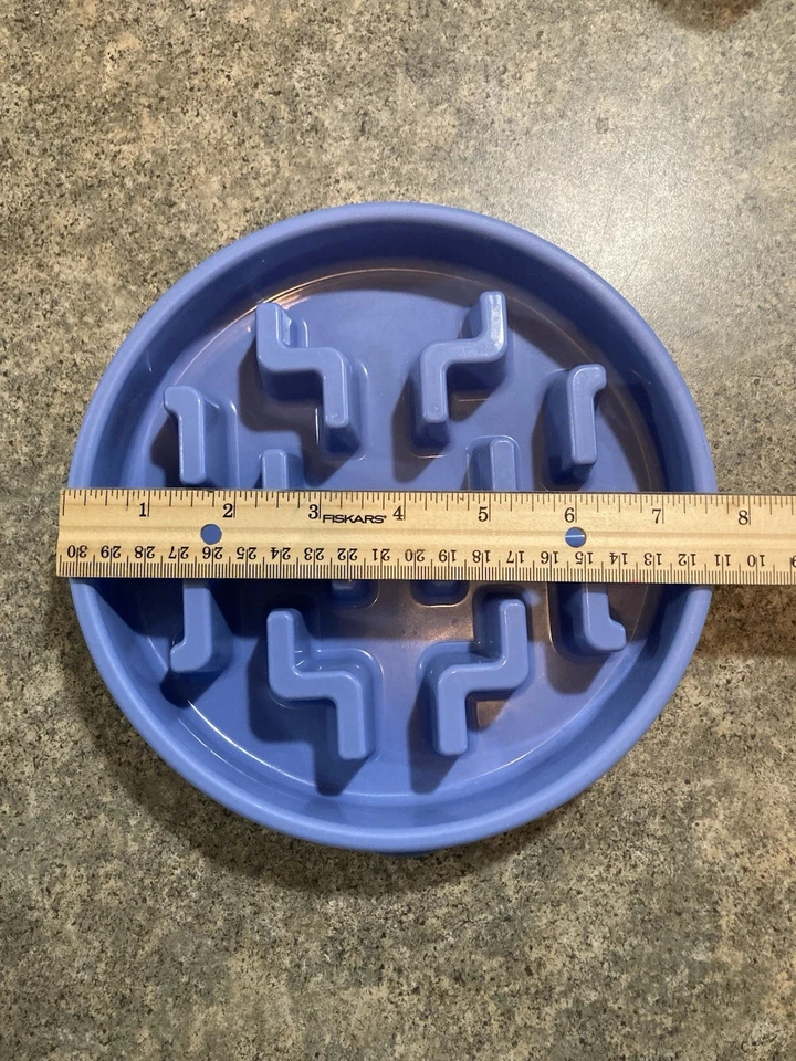 Lote de tres cuencos de alimentación lenta Outward Hound Slo para perros capacidad de 2 tazas Foto 4 de 4