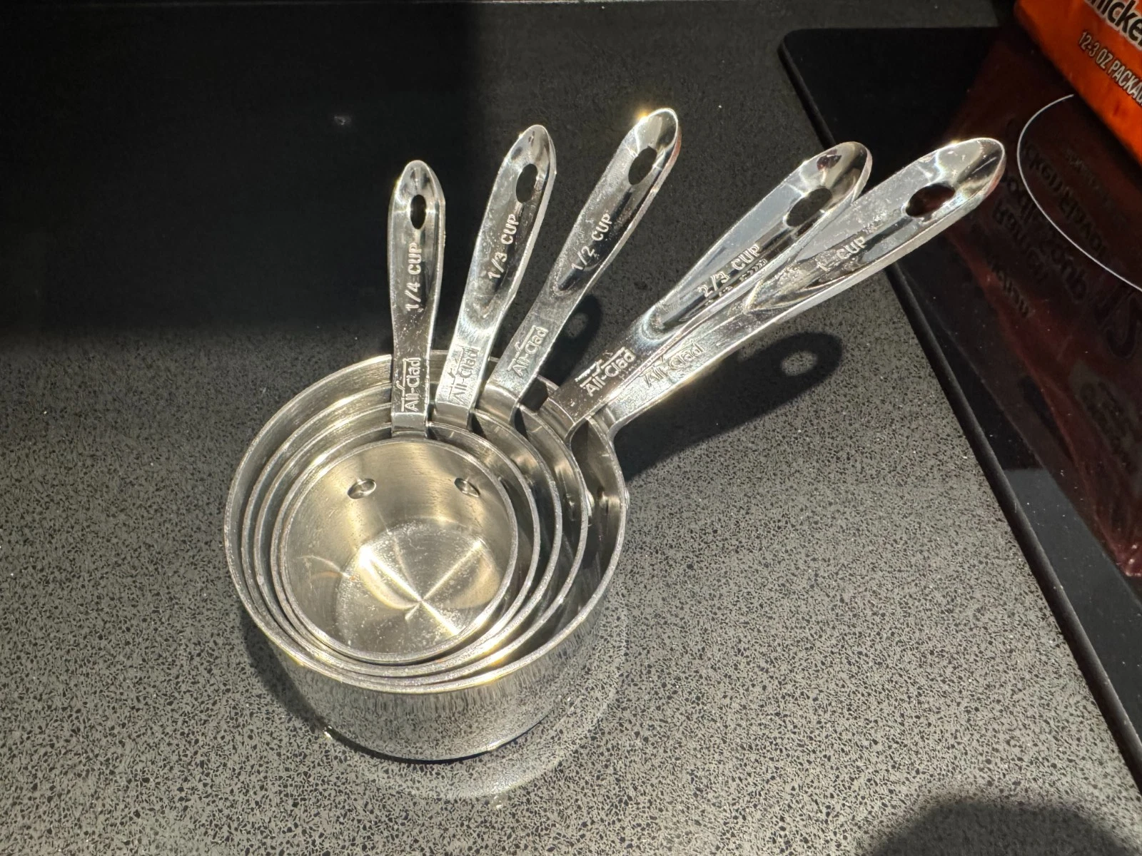 All-Clad Stainless Steel Measuring Cups 5 pc Set
Opens in a new window or tab