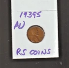 1939 S   LINCOLN  CENT  ~  ALMOST  UNCIRCULATED ~   RS COINS #44D FREE SHIP