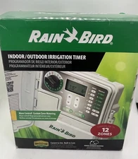 Rain Bird 12 Zone Outdoor Irrigation Sprinker Timer SST-1200OUT **NEW** Open Box