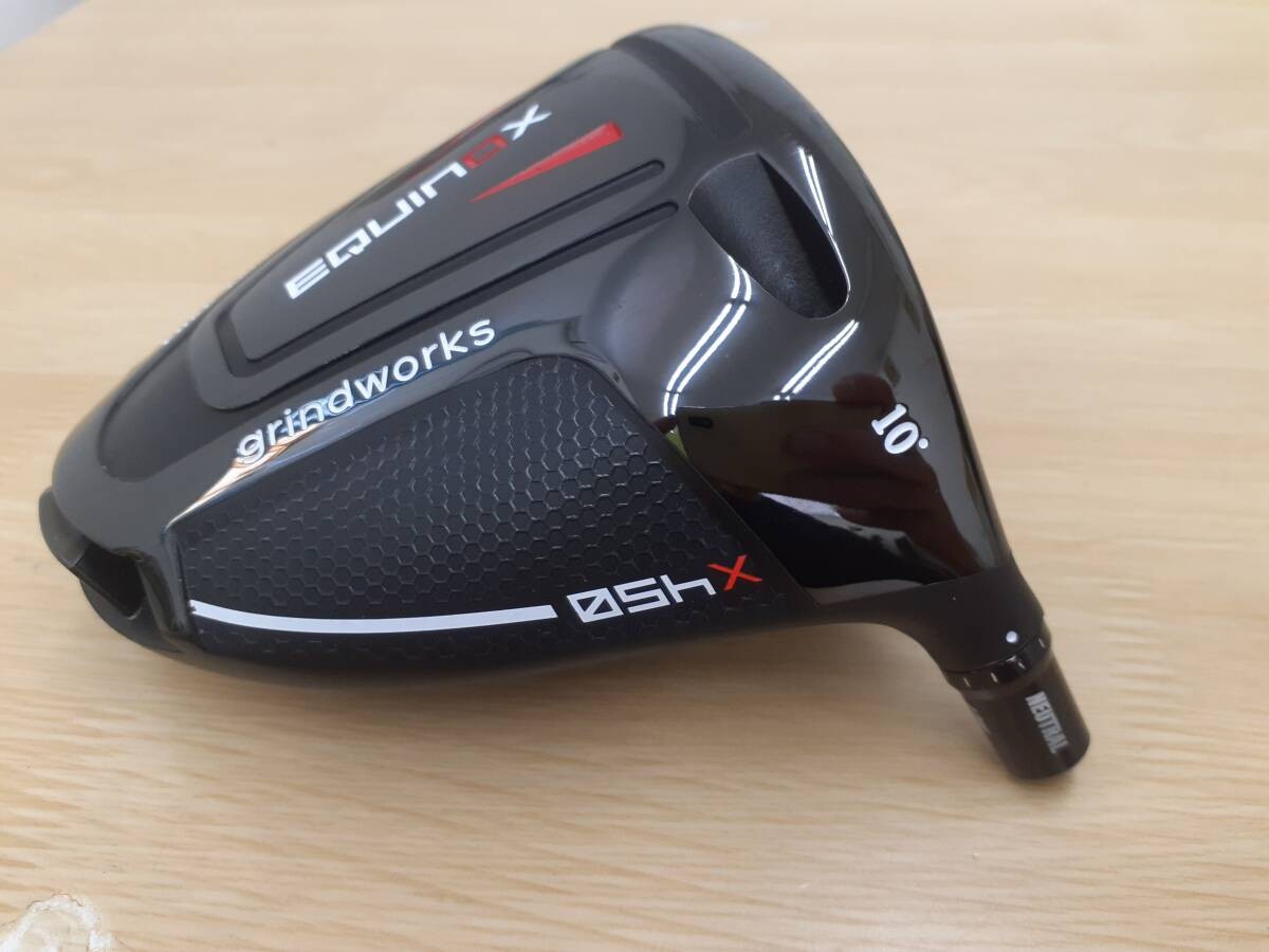 グラインドワークス　EQUINOX Driver 10° Grindworks Equinox Driver with Head Cover, Pure Face Tech