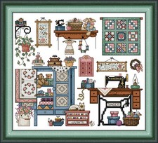 Cross Stitch Kits Stamped Full Range of Embroidery Starter Kits for Beginners...
