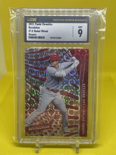 2021 Panini Chronicles Revolution Groove Shohei Ohtani #13 CSG 9 Mint