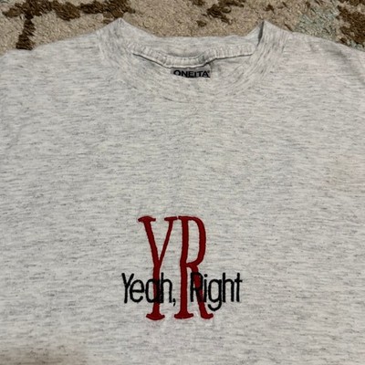Vintage Yeah, Right Shirt Size XL Skate Girl Skateboards | eBay
