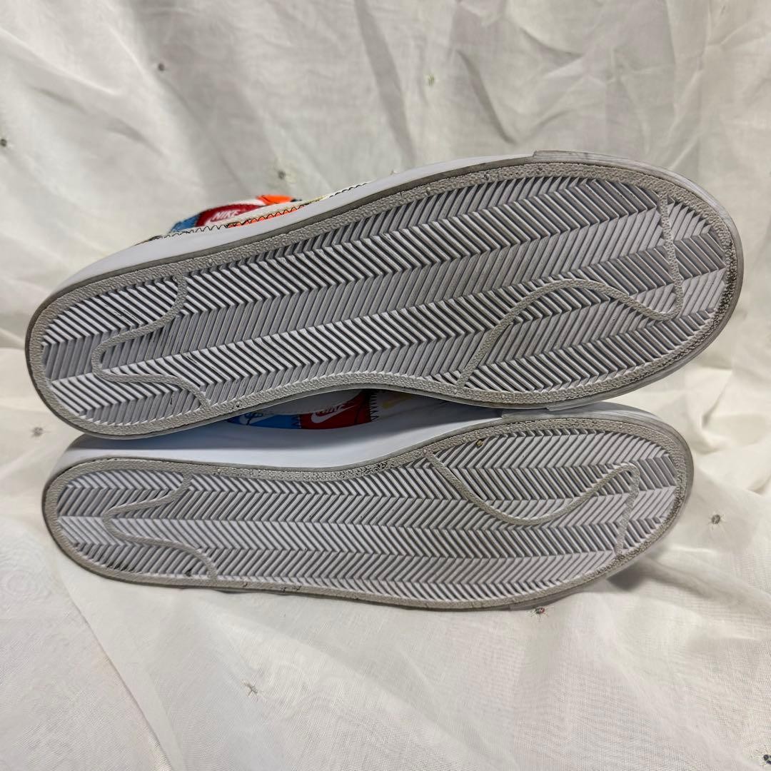 NIKE Blazer Mid Patchwork Multicolor Sneakers 27c… - image 11