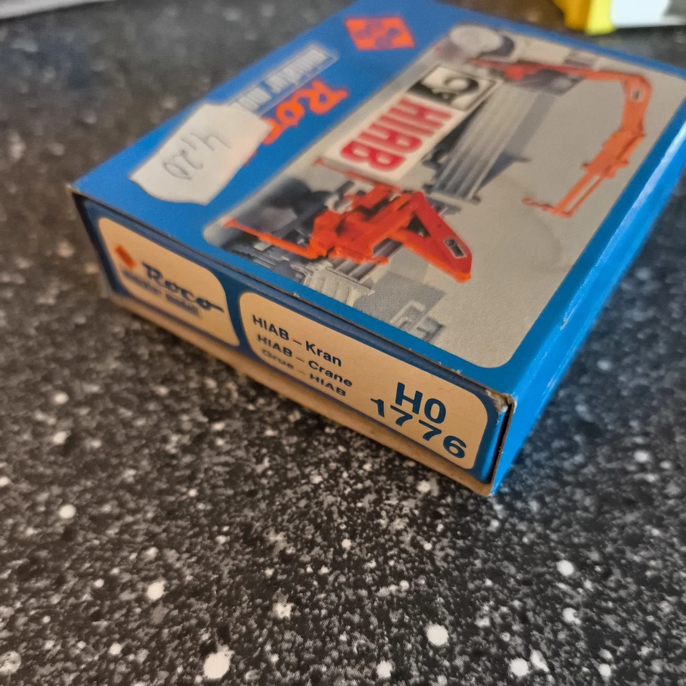 Roco miniatur modell #H0 1776 HIAB Kran   NEU in OVP - Bild 3 von 3