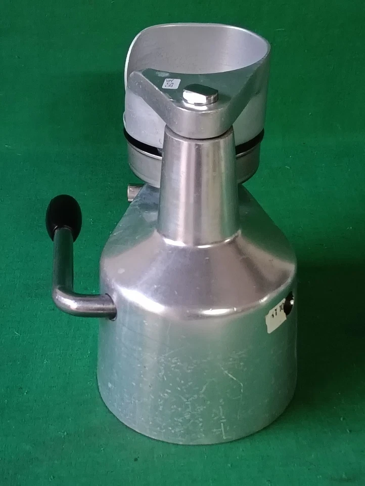 PRESSA MANUALE PROFESSIONALE PER HAMBURGER IN ALLUMINIO A LEVA. DE58 - Immagine 3 di 4