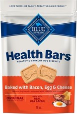 Blue Buffalo Health Bars Crunchy Dog Biscuits, Oven-Baked with Natural Ingredien
