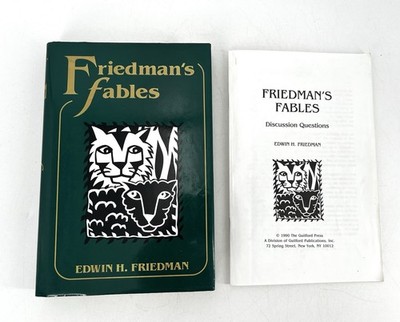 Friedman's Fables with Discussion Booklet - Edwin Friedman - VG Condition