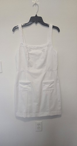 Lily Pulitzer Isleen Skirted Romper, White, Size 8, NWT
