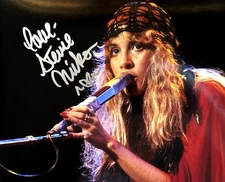 Stevie Nicks Signed (Fleetwood Mac) 8x10" REAL Authentic Autograph w/COA