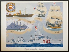 Contre-torpilleur Cassard, v. 1939 par Albert Brenet Reproduction