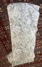 Habitat Table Runner Leaves Floral Design Sage Green