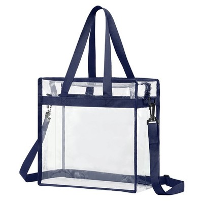 1 Stück PVC-wasserdichte Umhängetasche 13'' x 6'' x 13'' für Navy Blue