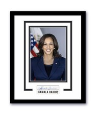 Kamala Harris Autographed Signed 11x14 Framed Photo USA Vice President ACOA
