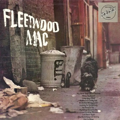 LP Fleetwood Mac Peter Greens Fleetwood Mac LIGHT BLUE LABELS WITH WHITE RIM