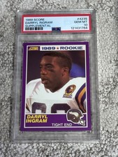 PSA 10 1989 SCORE SUPPLEMENTAL FOOTBALL CARD DARRYL INGRAM ROOKIE VIKINGS