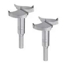 2pcs 53mm Hinge Boring Forstner Drill Bit, 10mm Hex Shank