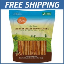 All-Natural Dog Treats with Real Peanut Butter - 40 Count