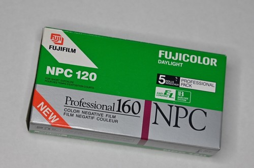 Fujifilm Fujicolor Professional Portrait NPC 120 160-Color 4 ROLLS Exp 06/2002
