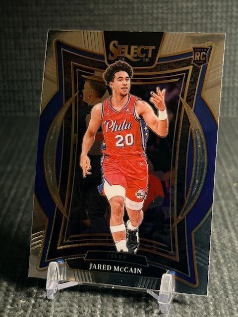2024-25 Panini Select - Silver Prizm #82 RC Jared McCain Philadelphia 76ers