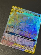 Arceus Dialga Palkia GX Rainbow Welten Im Wandel 258/236 Pokemon Karte