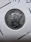 1917-D Mercury Head Silver Dime In VF Condition. Beautiful Coin!