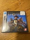 Civilization Revolution - Nintendo DS - Case And Manual Only