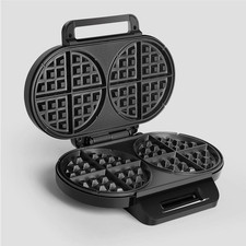 VonShef Round Dual Waffle Maker -  2000295