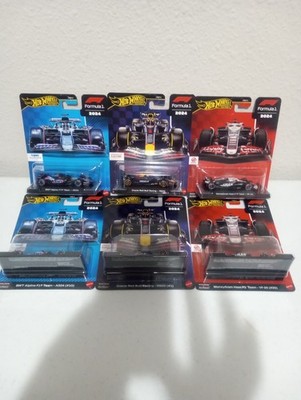 Formula 1 2024 6 Car Set  - 2025 Hot Wheels Premium - 6 F1 Cars