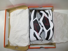AIR MONARCH WHITE/BLACK SIZE 12 MEDIUM D BRAND NEW IN BOX