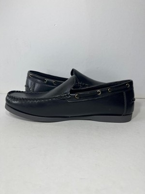 Aston Marc Mens’s Abrams Comfort Loafers Black US 12M EU 45 Aston Marc Men main image 2