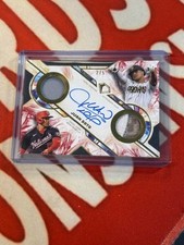 2025 Diamond Icons JUAN SOTO DUAL TEAM PATCH AUTO jersey 2/5 Padres Nats GU