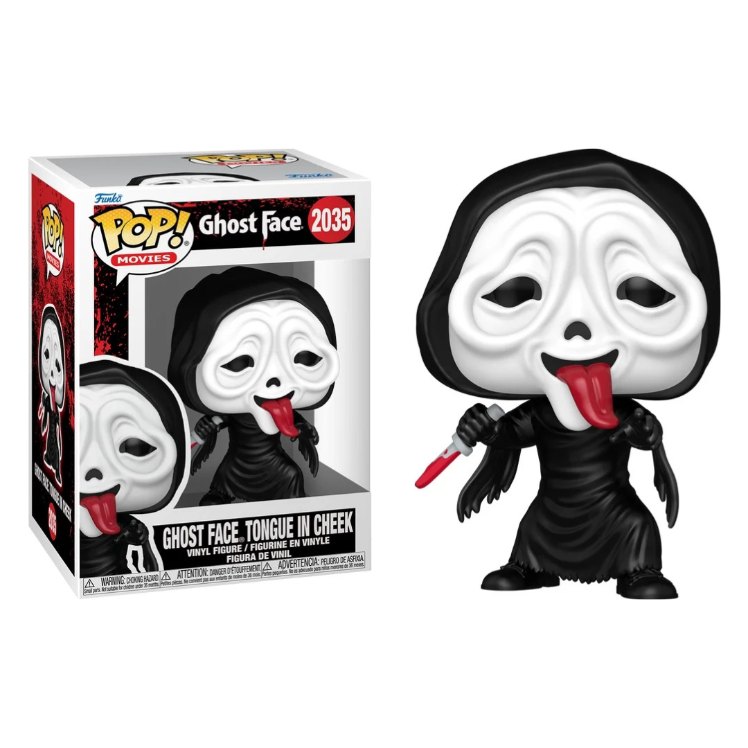 Funko POP Ghost Face & Langue #2305 - Scary Movie - Figurine Vinyle
