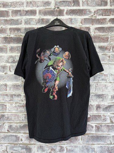 Vintage Majora's Mask Legend Of Zelda Video Game Promo Large RARE Single Stitch