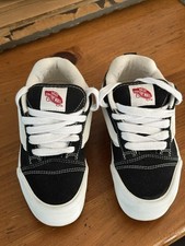 3.5 Men s 5 Women s Black White Platform Vans Vintage Style