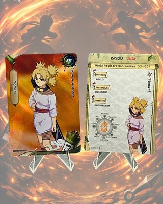 ◆temari.naru◆ Naruto Kayou English Series 2 Card Temari NRSA02-SR-014L2 NM PACK