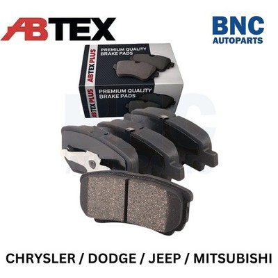 Abtex Rear Brake Pads fits CHRYSLER SEBRING 2006-2010