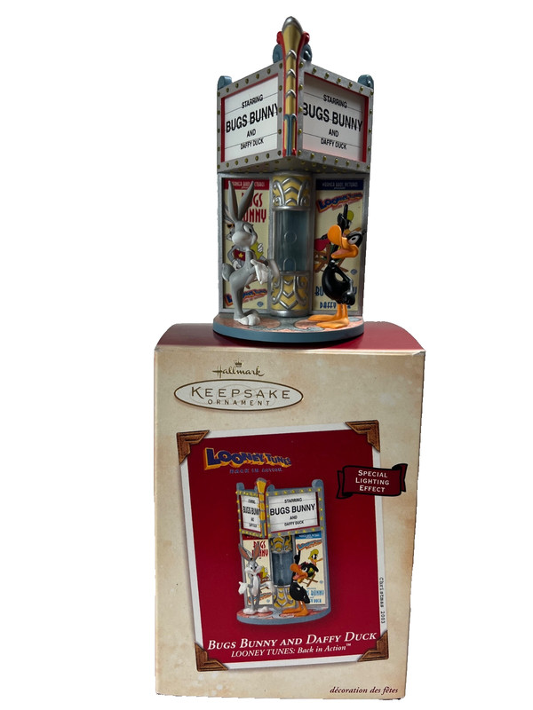 Looney Tunes Bugs Bunny and Daffy Duck Lighting Effect 2003  NIB