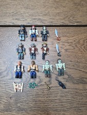 Mega Bloks Piratas del Caribe Piratas Figura Accy Lote Gorrión Davey Will Espada