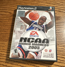 EA SPORTS NCAA March Madness 2005 PS2 NTSC-U/C E 2005 w/ Manual