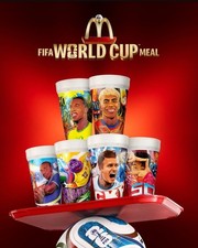 McDonald's FIFA World Cup 2026 Collector Cups Lot of 10 Random Cups New