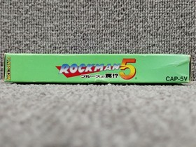 CAPCOM Famicom Soft Rockman 5 Used