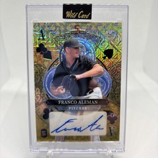 2024 Wild Card 5 Card Draw ACE Guardians Franco Aleman Auto 1/1 #SDHC-FAA PRC