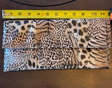 Leopard Print Clutch Women  s