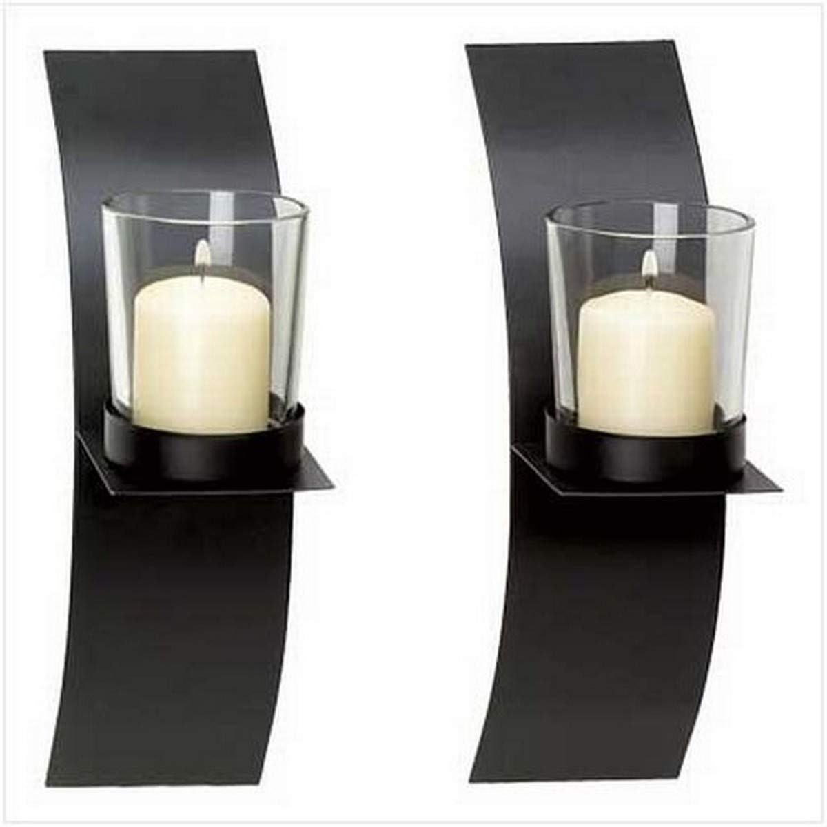 Wall Sconce Plaque, Set Of 2