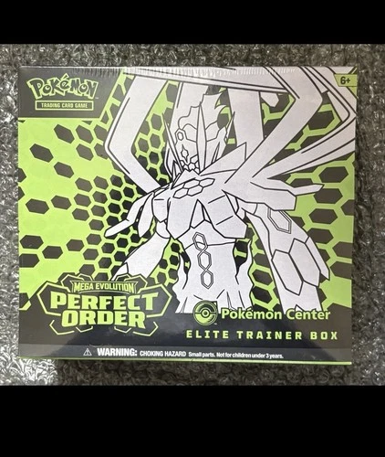 Pokémon Center Exclusive Elite Trainer Box Perfect Order TCG Brand New Sealed