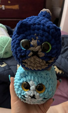 Handmade Cat Amigurumi Crochet Plushie