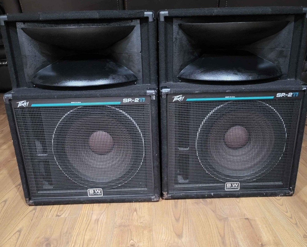 Peavey SP-2Ti DJ Concert Speakers Set | eBay